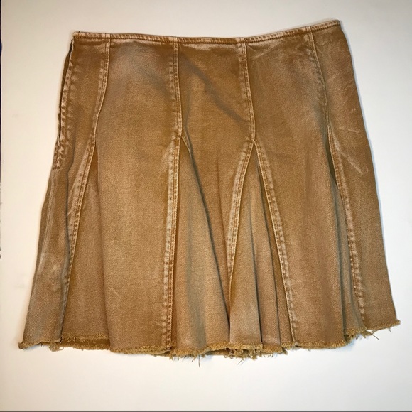 Free People Jean Skirt NWT Lived in Love - Picture 7 of 8
